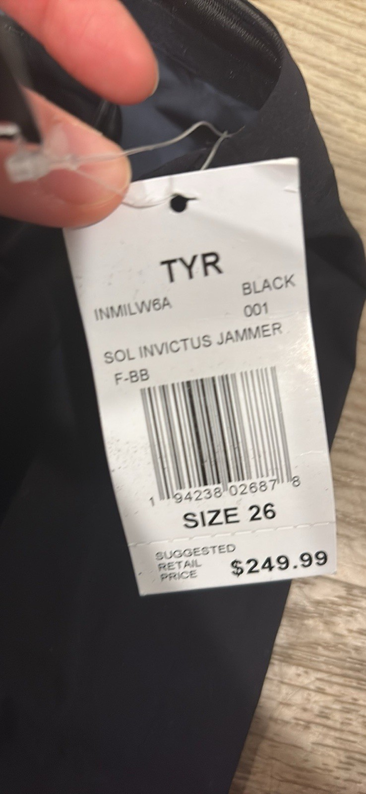Brand new Men Sol Invictus Jammer Size Tech suit swimsuit 26