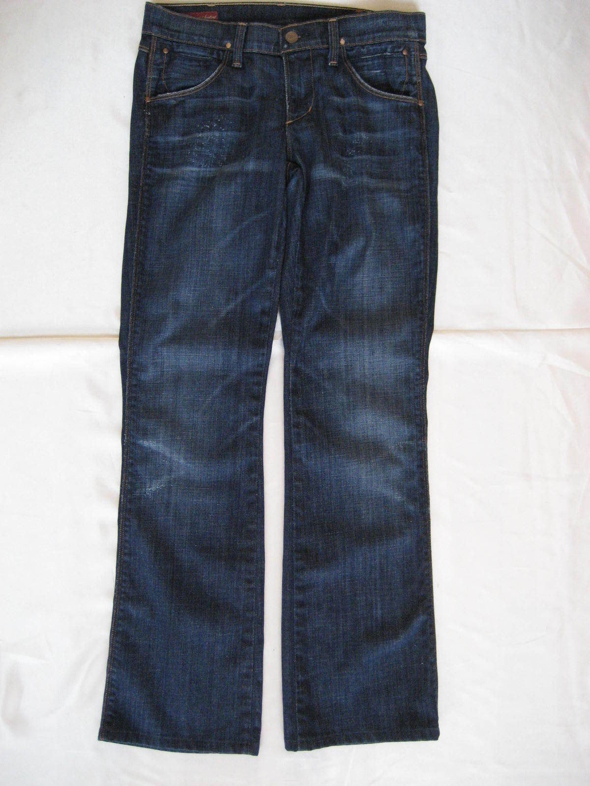 COH Size 27 Kelly Stretch Low Rise Bootcut 98% cotton 2% Elastane Med Blue