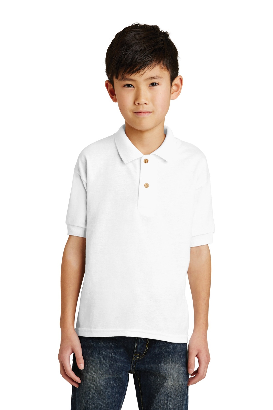 Gildan G880B Youth Short Sleeve DryBlend 6-Ounce Jersey Knit Sport Shirt