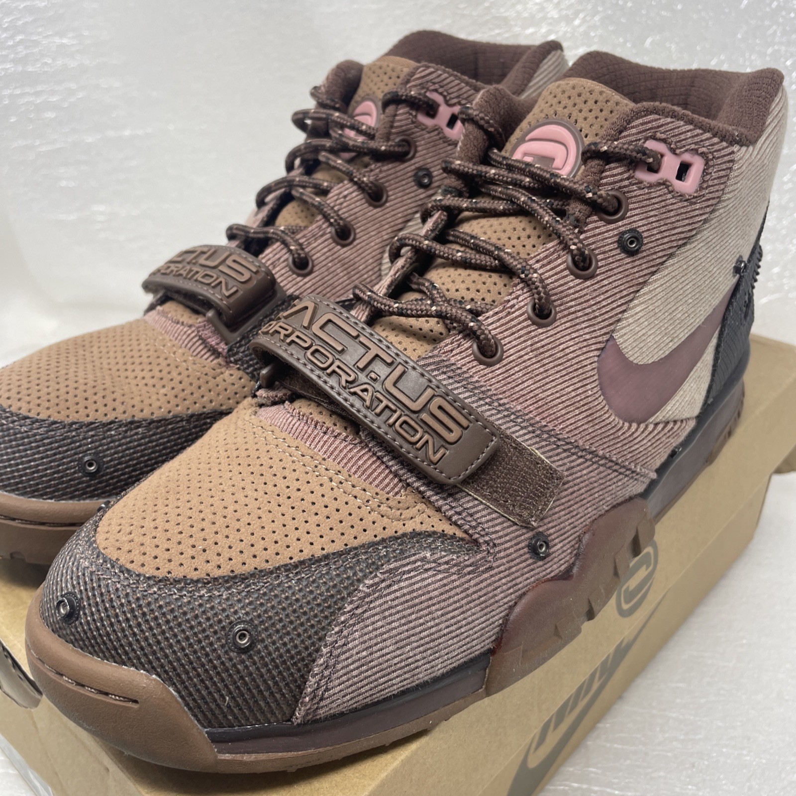 Nike Air Trainer 1 CJ Travis Scott Brown- DR7515-200 – Size 8.5 Men / 10 Women