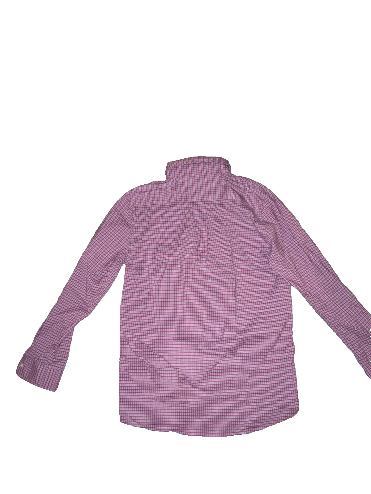 Vineyard Vines Performance Polo long sleeve Whale Shirt YOUTH M 12-14 blue & red