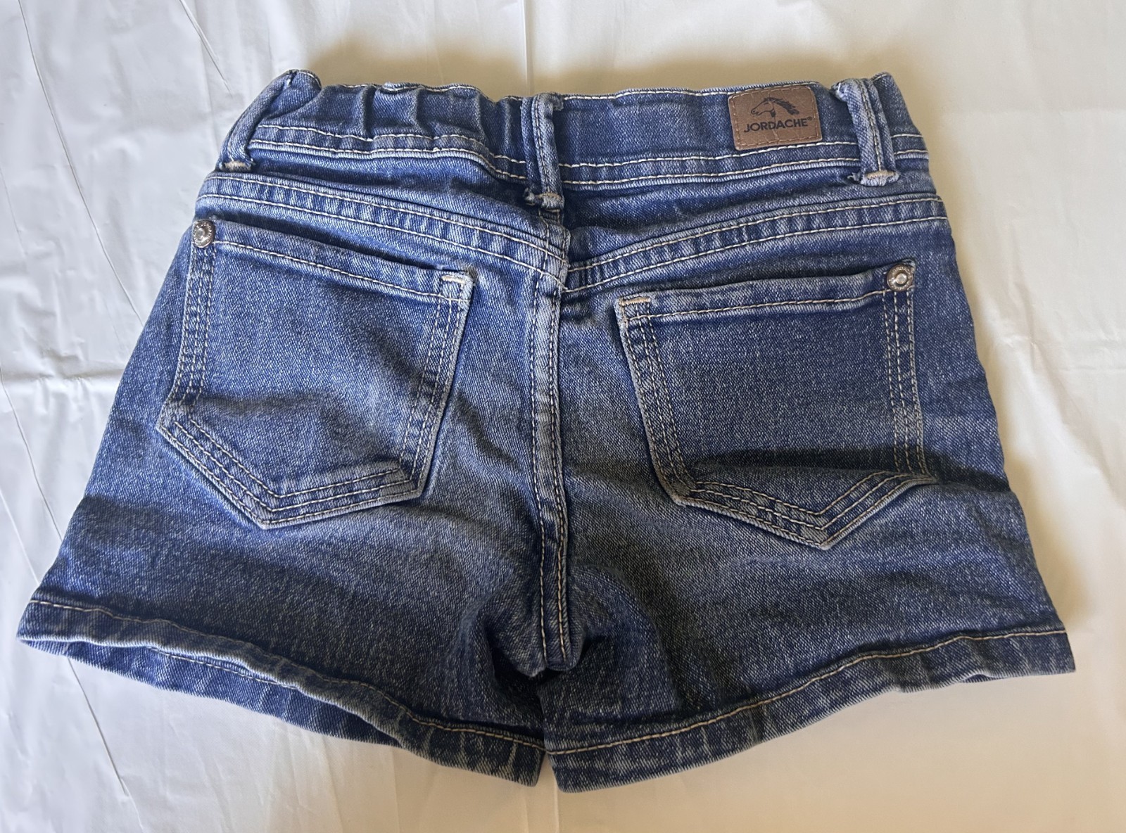 Girls shorts size 6 denim, preowned