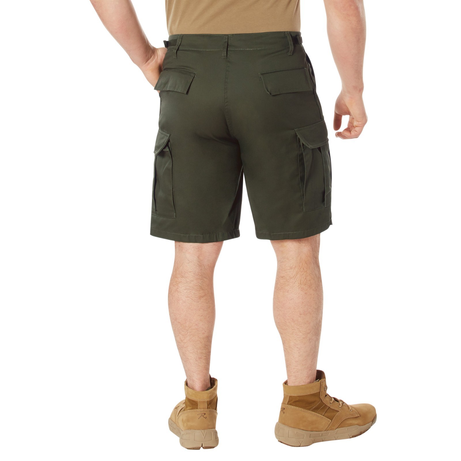 Rothco Tactical BDU Shorts | XL ( Waist 39″ – 43″) | Olive Drab | Outdoor Army