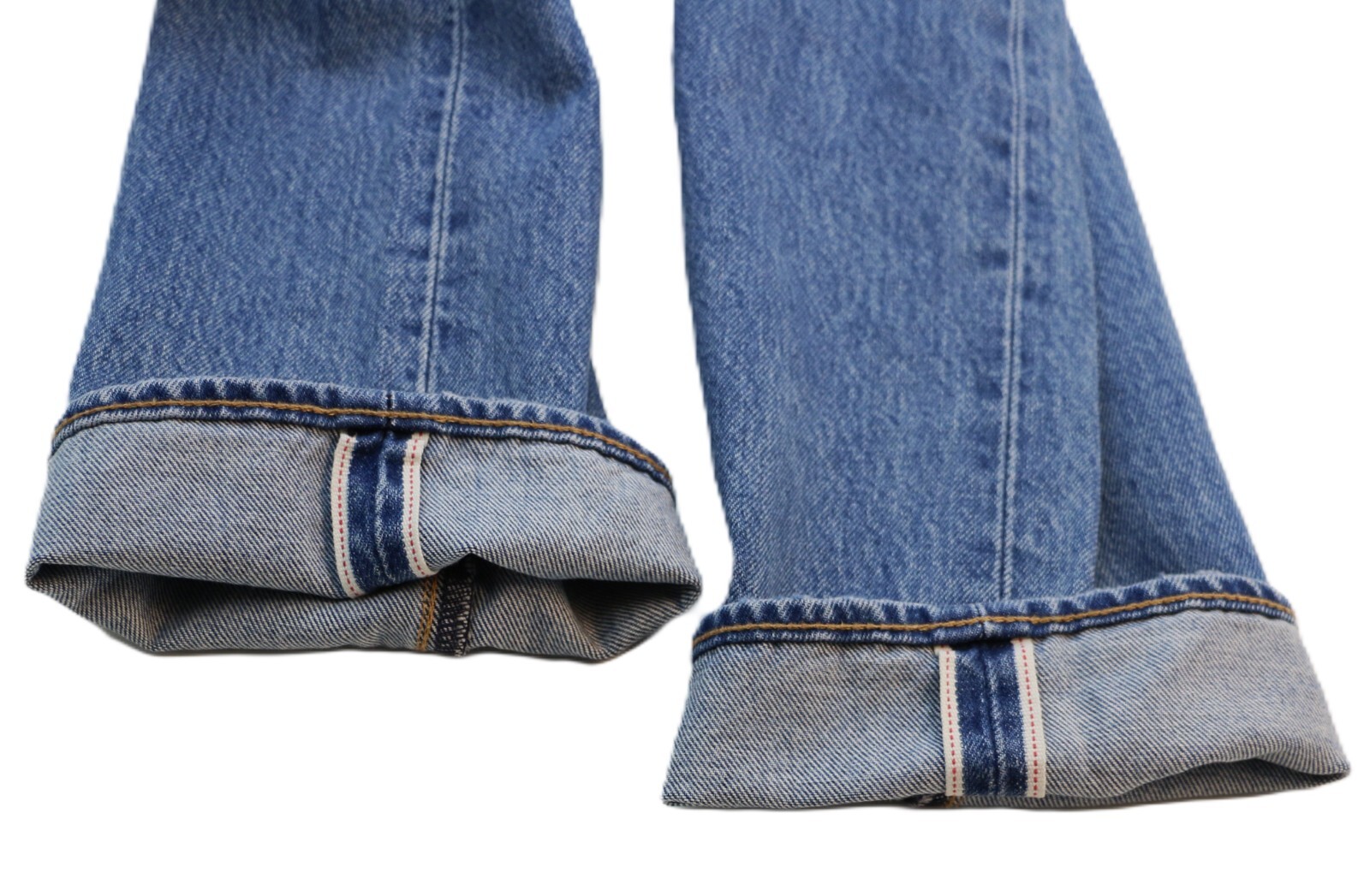 Levi’s Premium 501 Selvedge Jeans Slim Taper Men’s Sizes 100% Cotton Denim