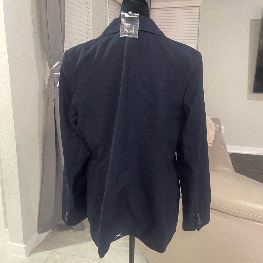 NWT Pendleton Virgin Wool Classic One Button women Blazer US 18