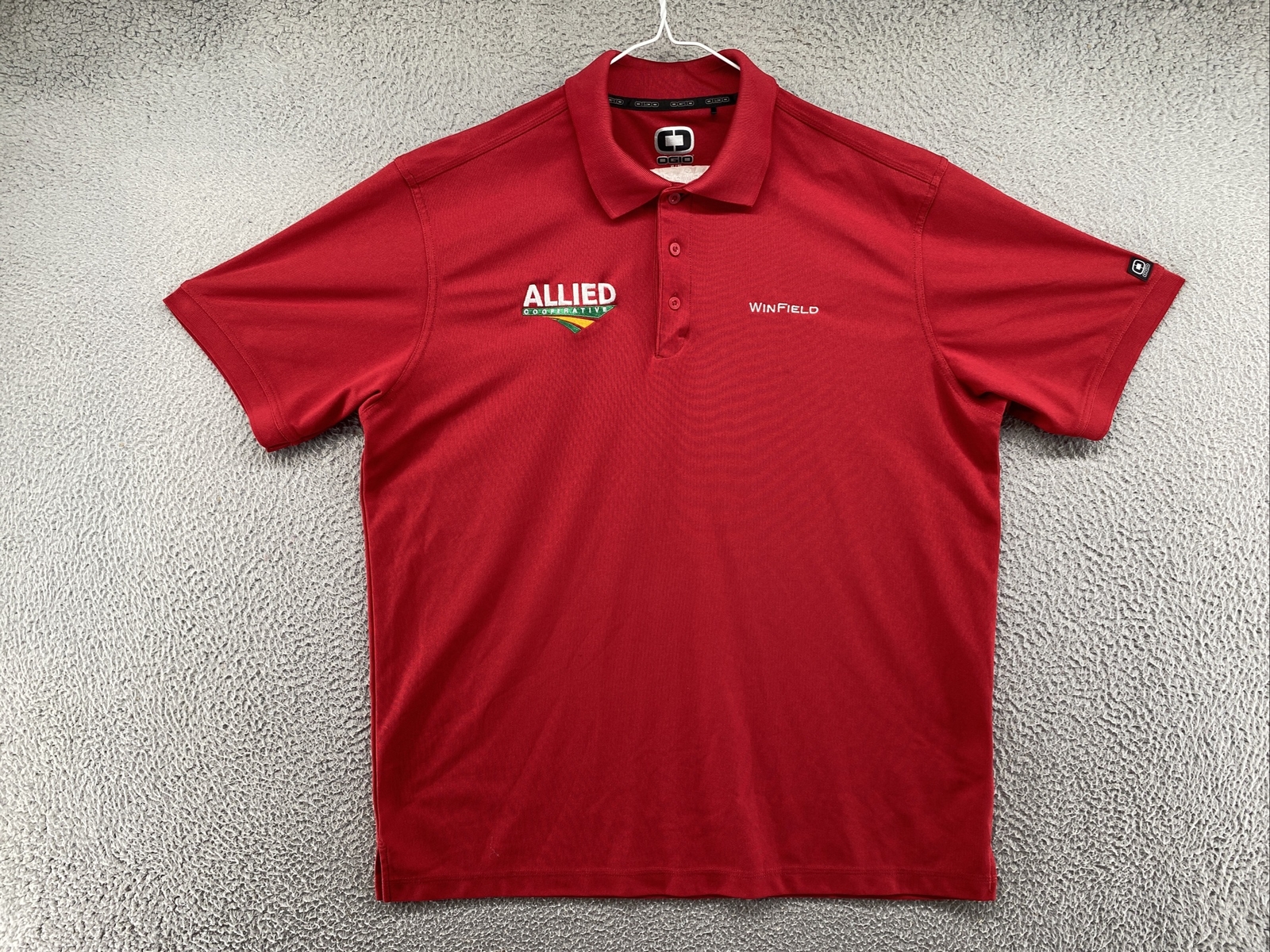 Allied Cooperative WinField Answer Plot OGIO Polo Shirt Mens Short Sleeve SZ XL