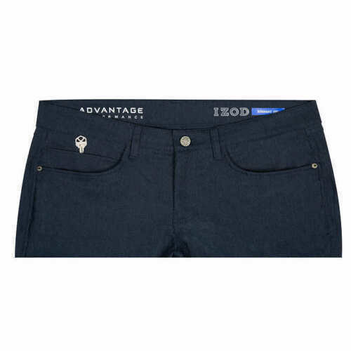 IZOD Men’s Stretch Pant Advantage Comfort Stretch Hidden Zipper Variety