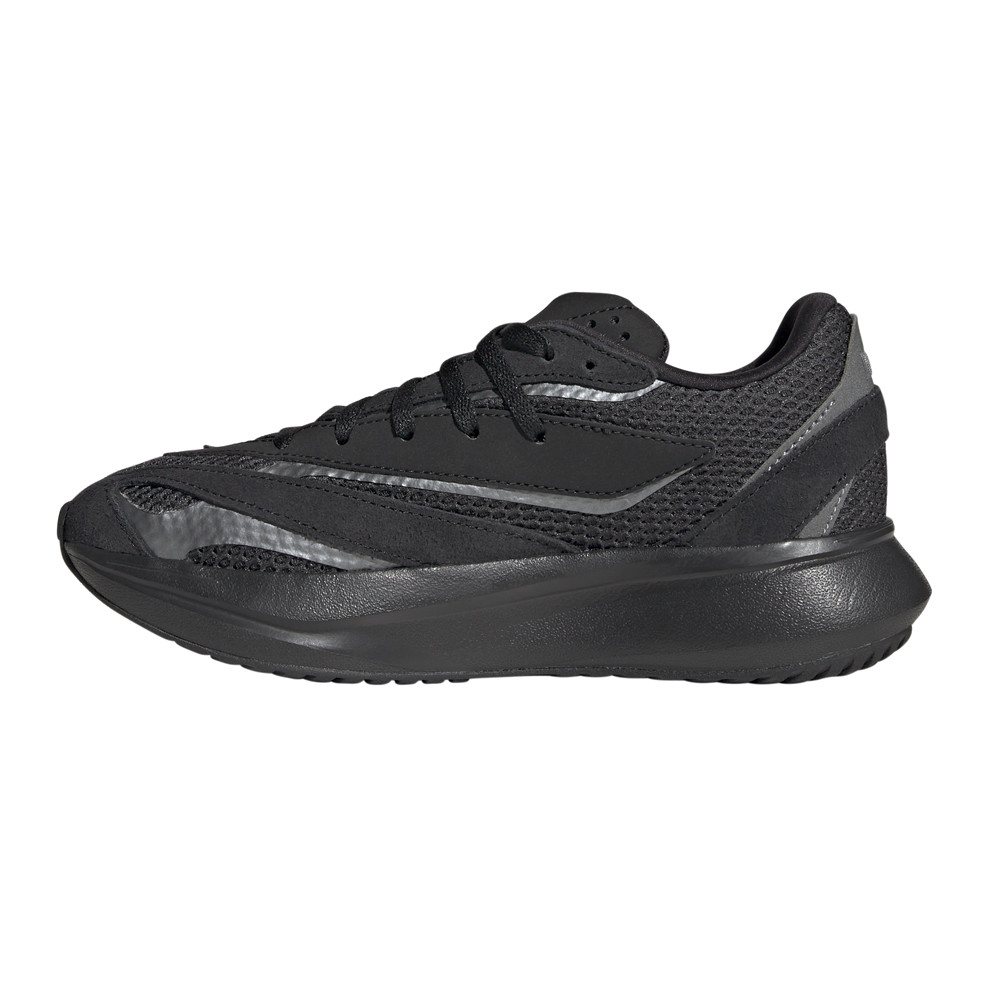 adidas Lightblaze Lace Up Youth Boys Black Sneakers Casual Shoes JQ4757