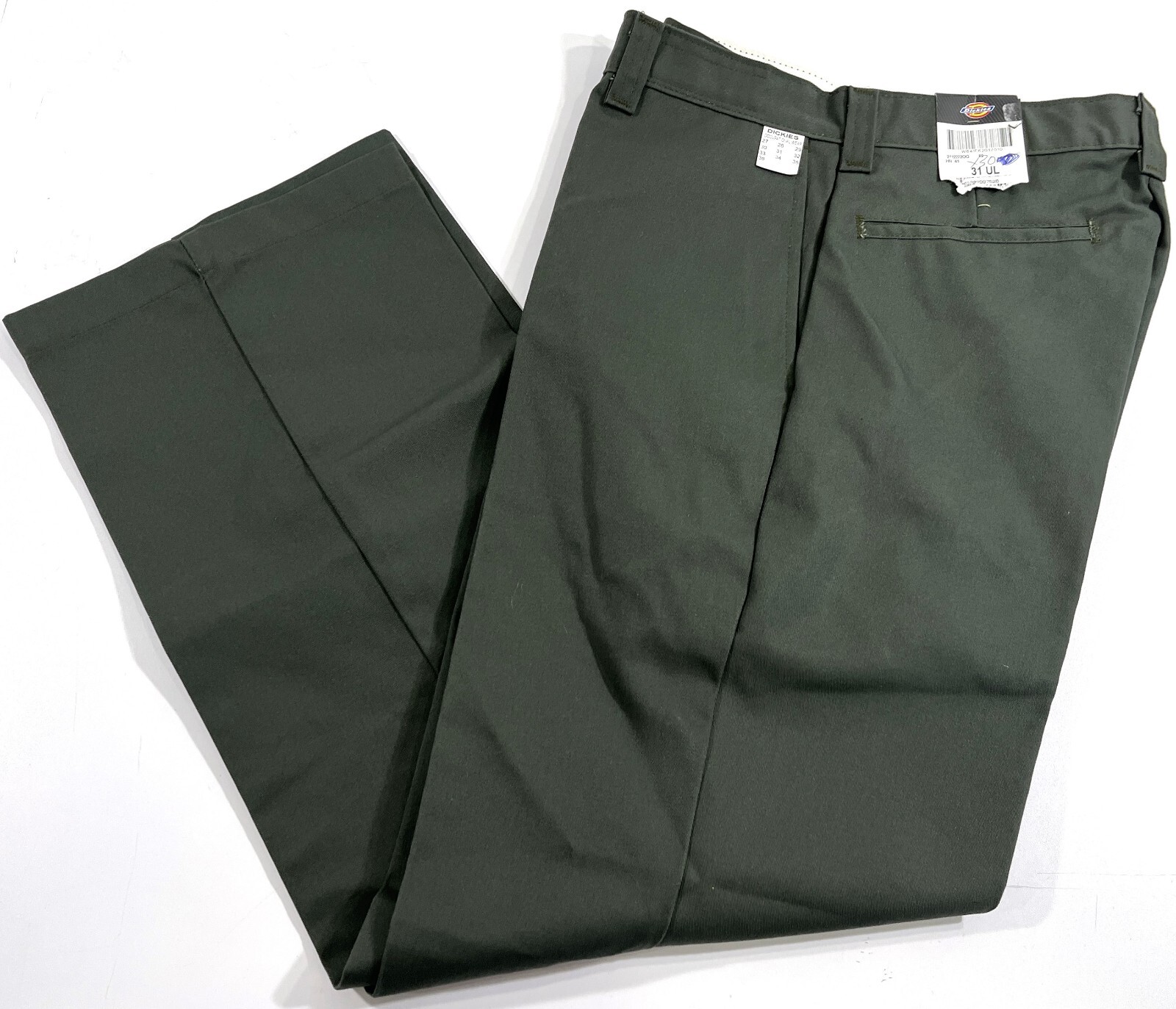 NEW 31×30 DICKIES 2112272 MENS INDUSTRIAL MULTI-USE POCKET PANTS OLIVE GREEN
