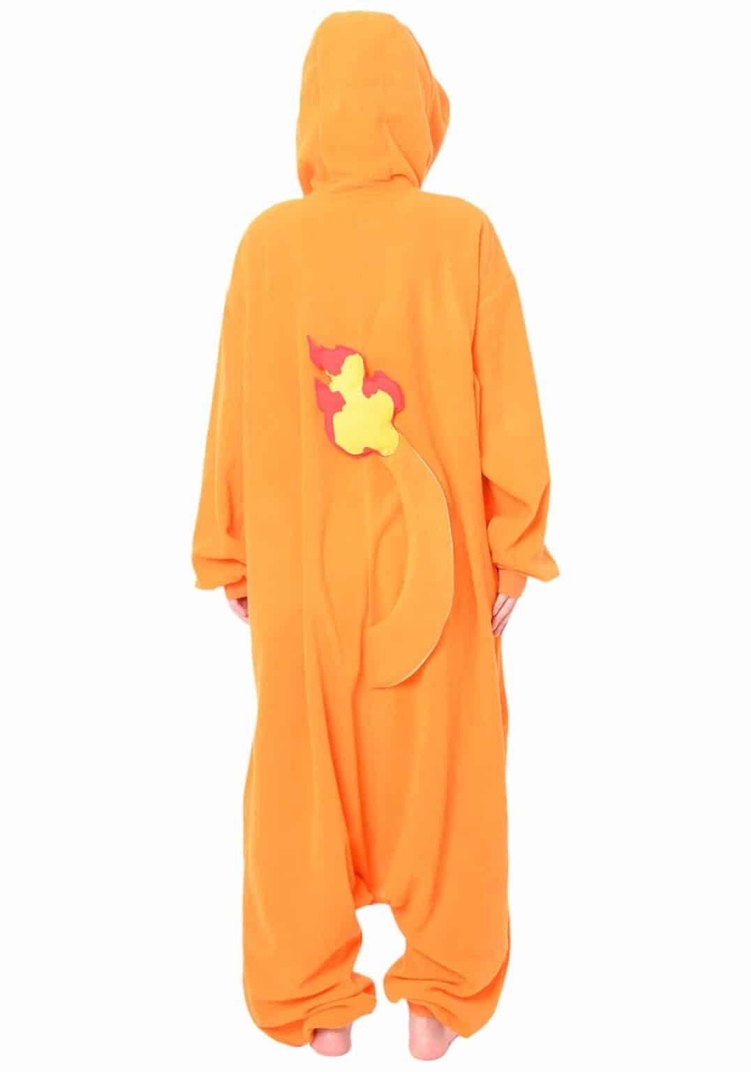 SAZAC Kigurumi Pokémon Cosplay Costume Charmander Pajama Adult Unisex