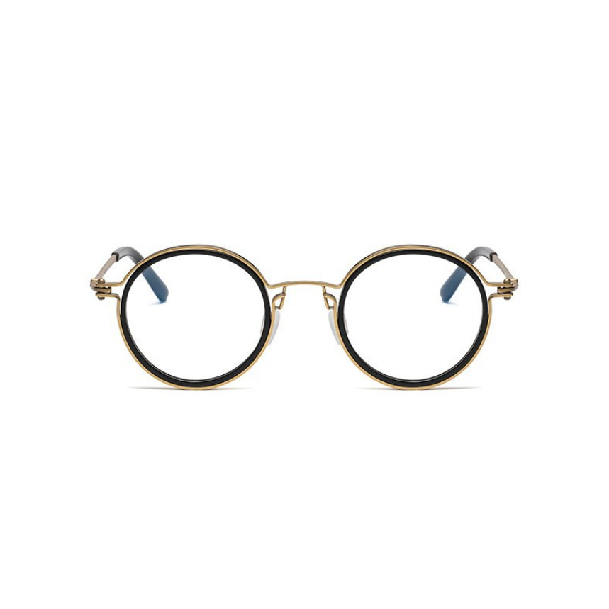 Round Metal Punk Photochromic Reading Glasses For Men Fashion Sunglasses New