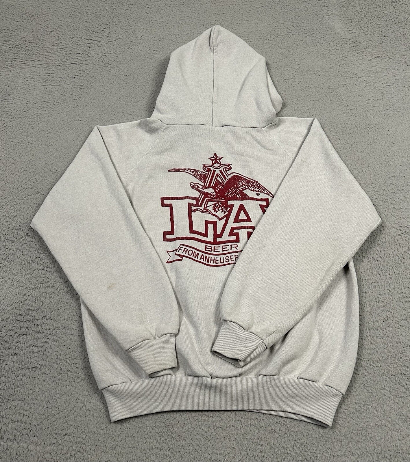 80’s Big Valley Classic Half Marathon LA Beer From Anheuser Hoodie Size S*