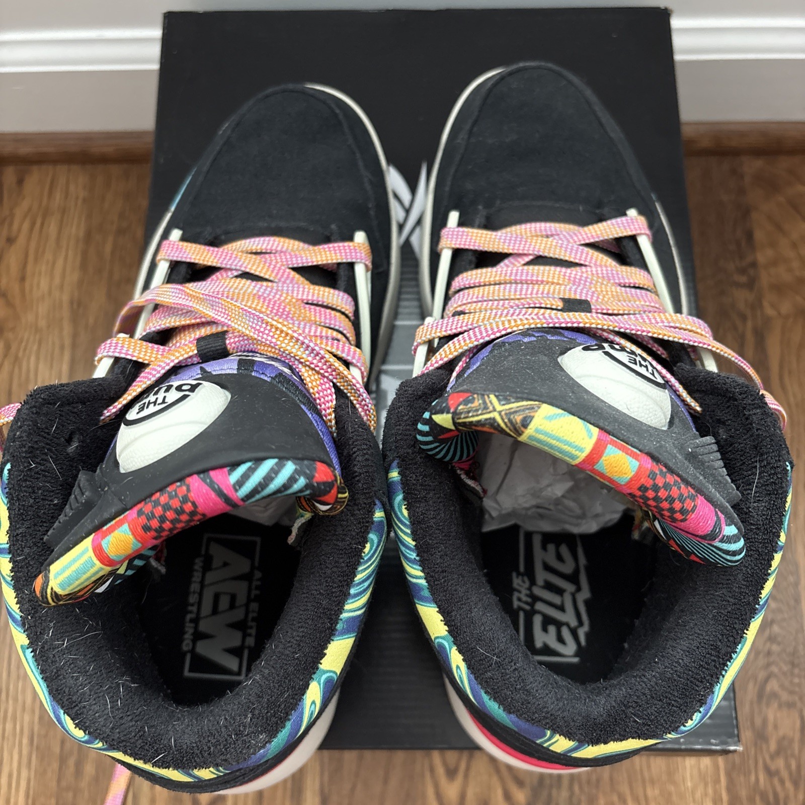 Reebok AEW The Young Bucks Pump Omni Zone 2 Superkicks M11 PO Good
