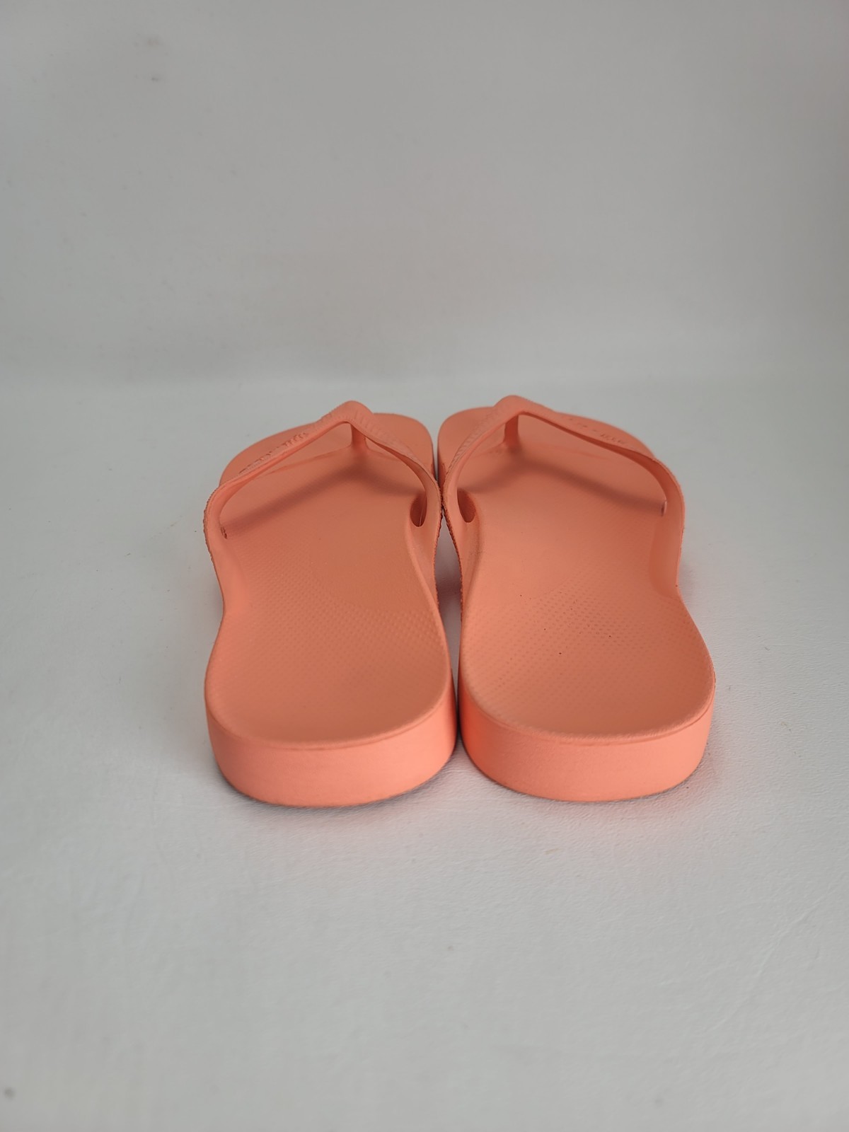 Archies Arch Support Flip Flops Coral Orange Orthotic Sandals Men’s 8 Women’s 9