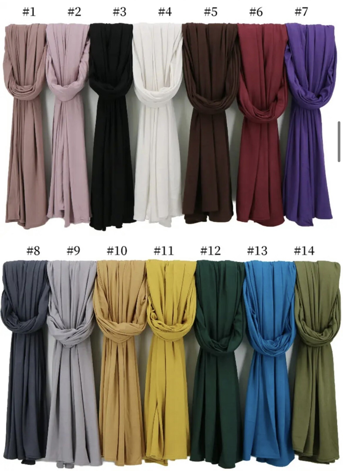 Jersey Scarf hijab scarf shawl wrap headscarf cotton Scarf premium quality
