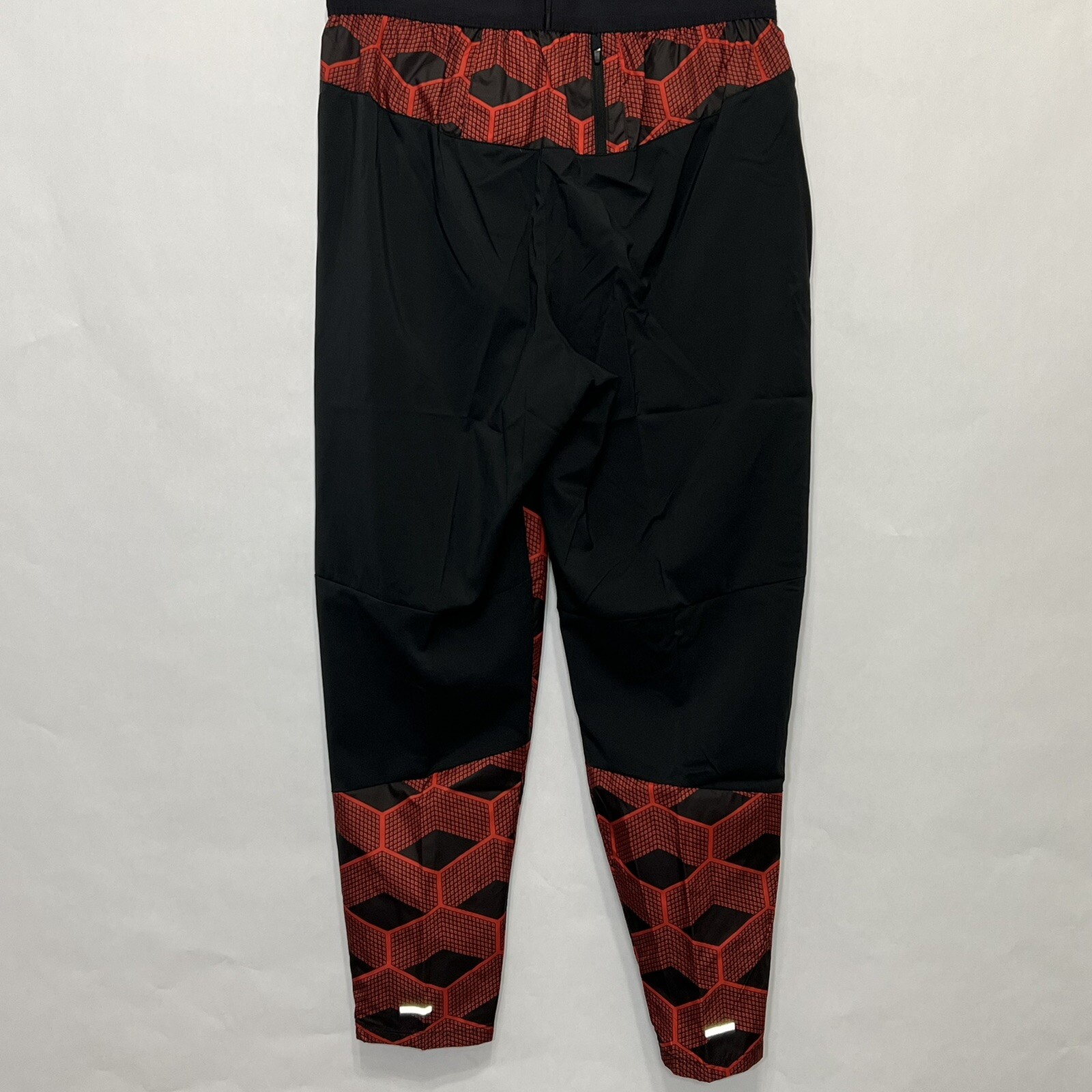NIKE Shield Men Size Large TEAM KENYA Reflective Training Track Pants Zip Leg
