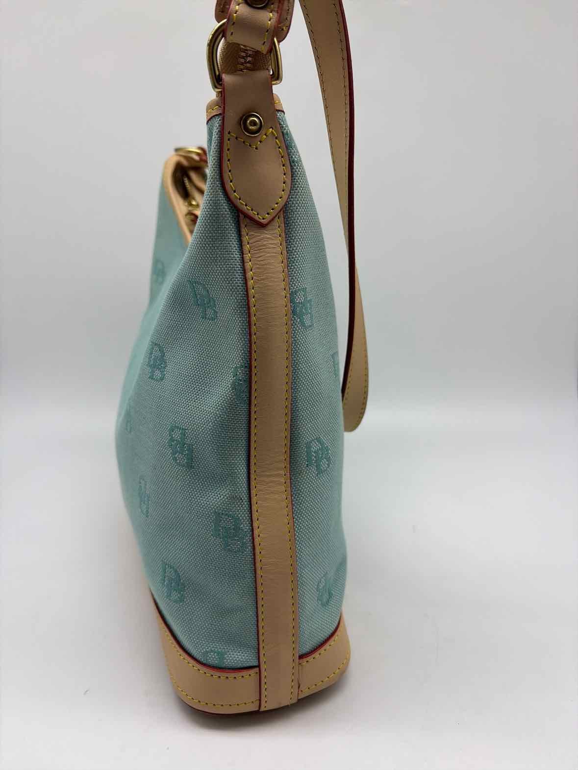 Dooney & Bourke Blue Monogram Shoulder Bag Shoulder Bag