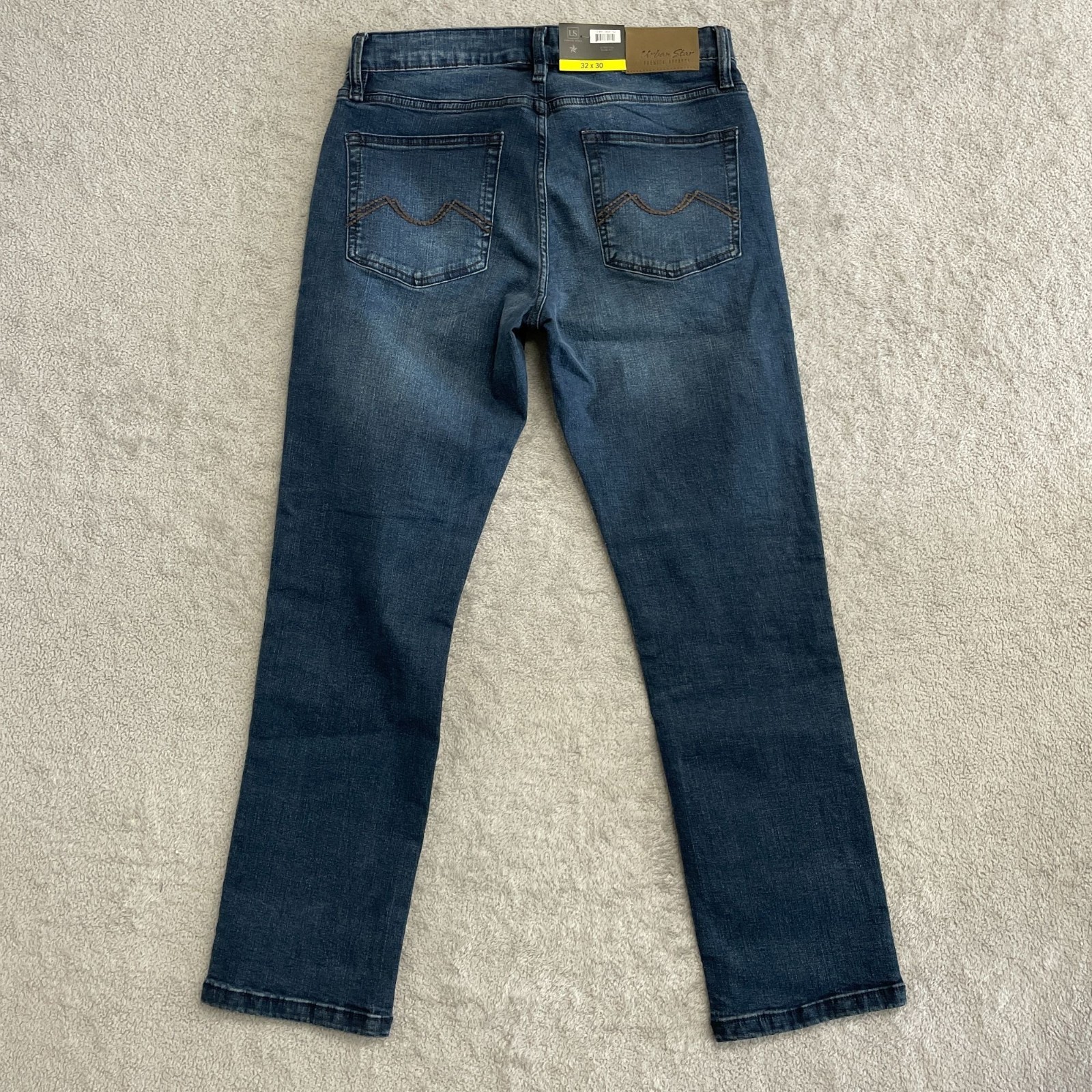 NEW Urban Star Men’s 32×30 Stretch Slim Fit Jeans Blue