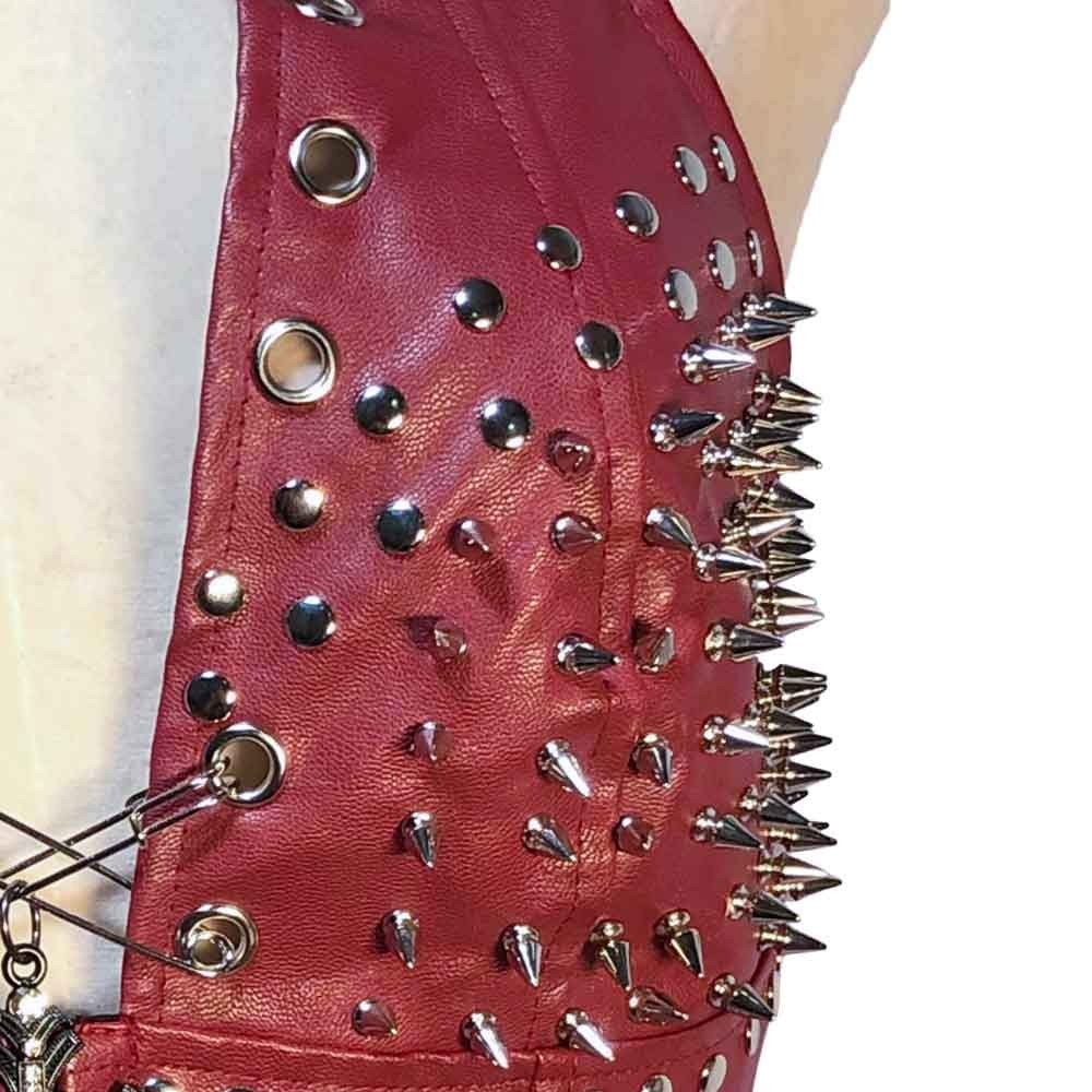 Goth Tops Spiked Emo Clothing Gothic Tank Y2K Punk Rock Clothes Grunge