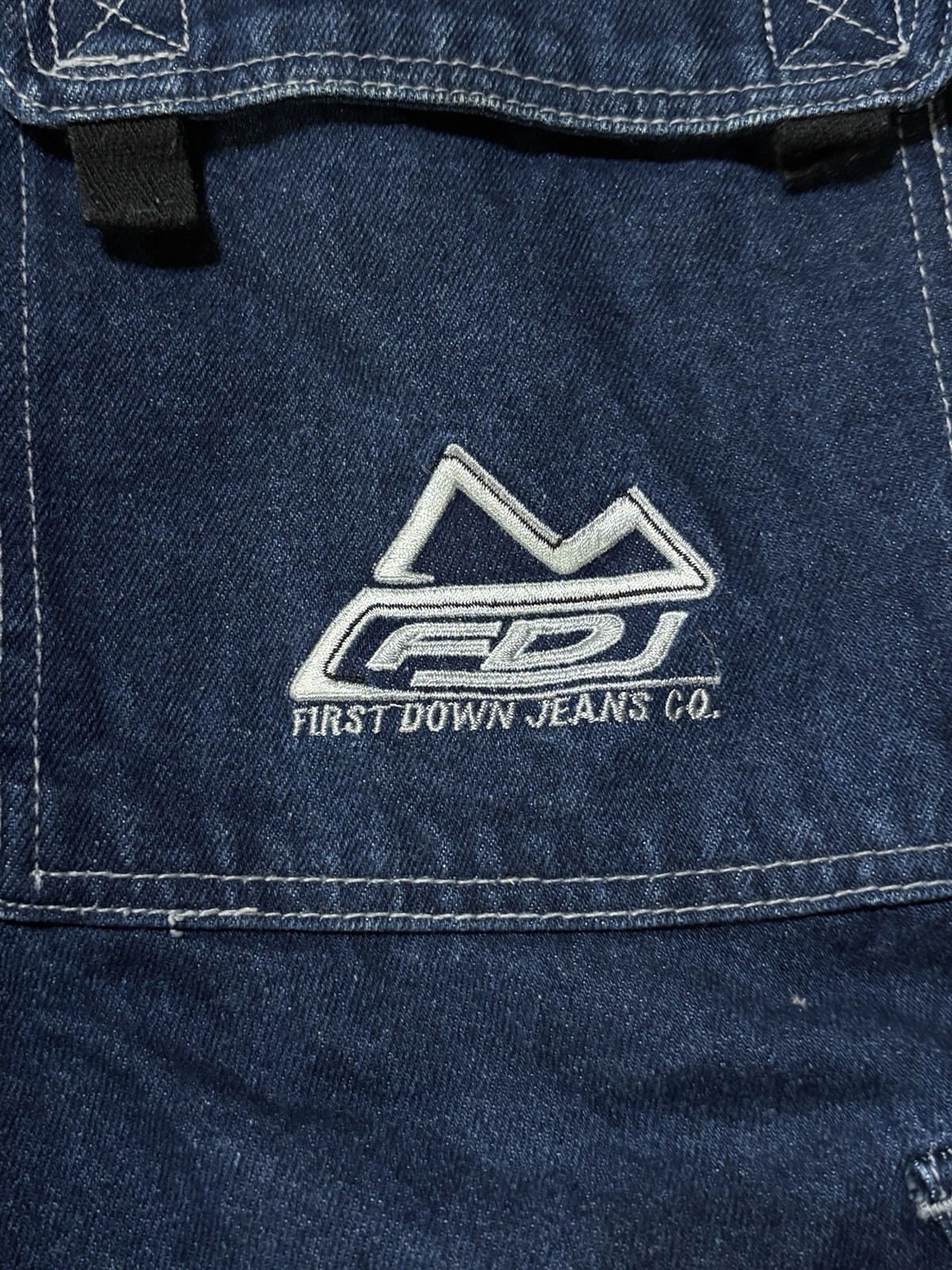 Vintage Y2K First Down The Jeans Baggy Cargo Size 32/34