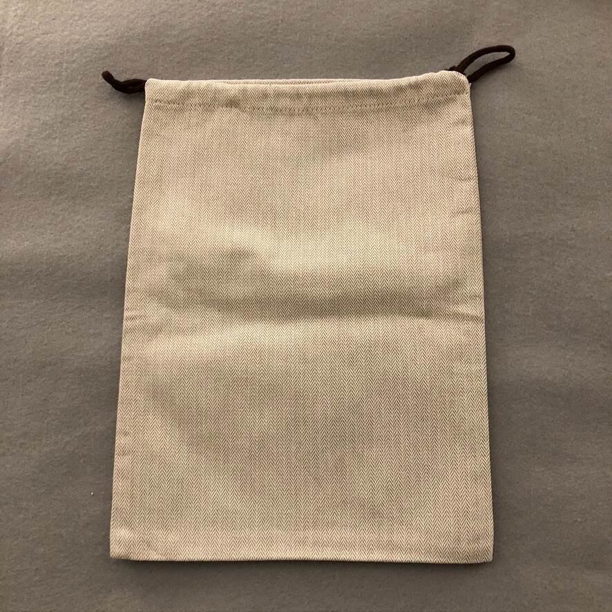 Hermes Dustbag Shoe Or Wallet Protection Drawstring Bag 9.5×13 Storage Gift