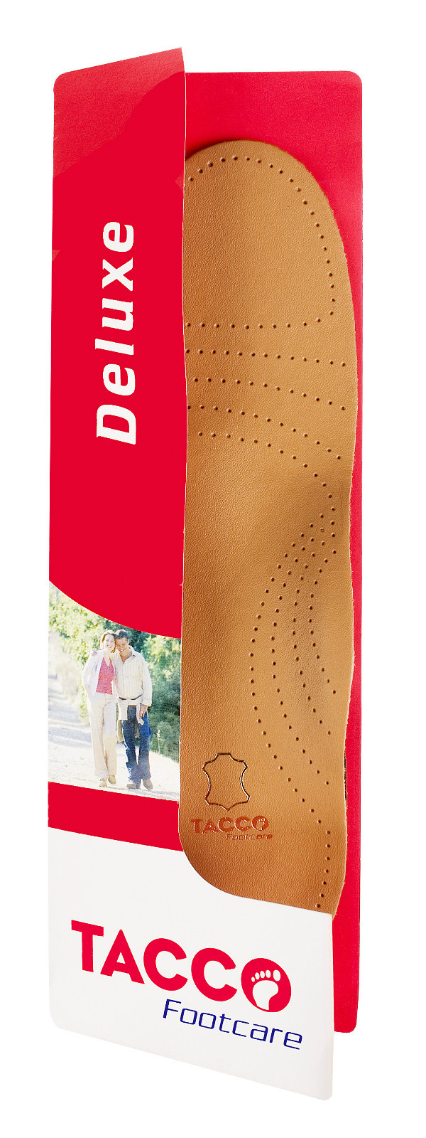 TACCO 694 Deluxe Orthotic Arch Support Leather Shoe Insoles Inserts
