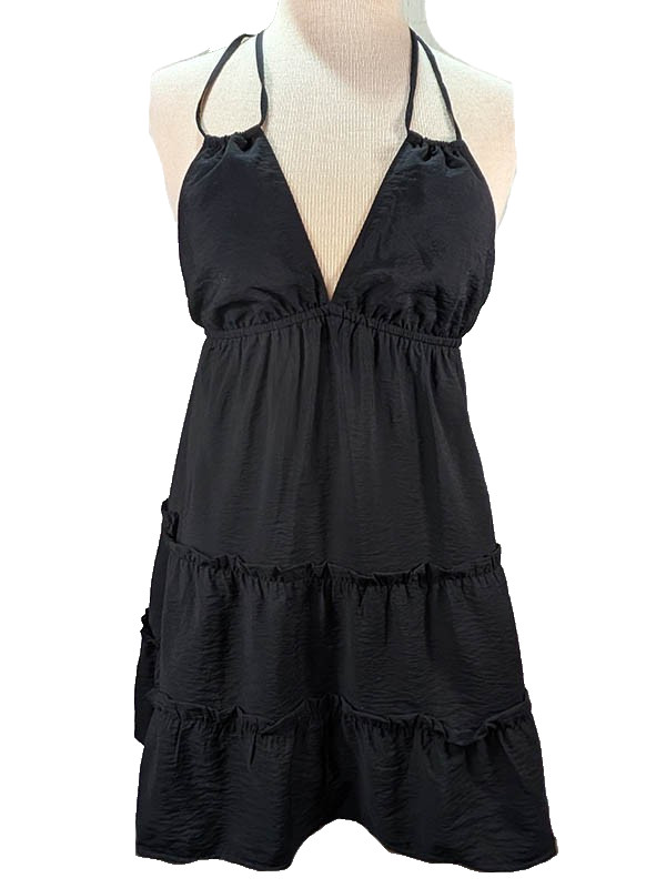 NEW Wild Fable Top Mini Womens S Black Celestial Romantic Grunge Whimsigoth Y2K