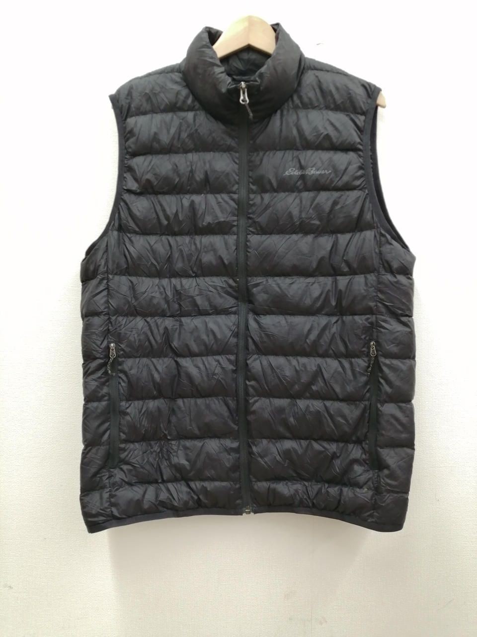 EDDIE BAUER Down Vest BK Used