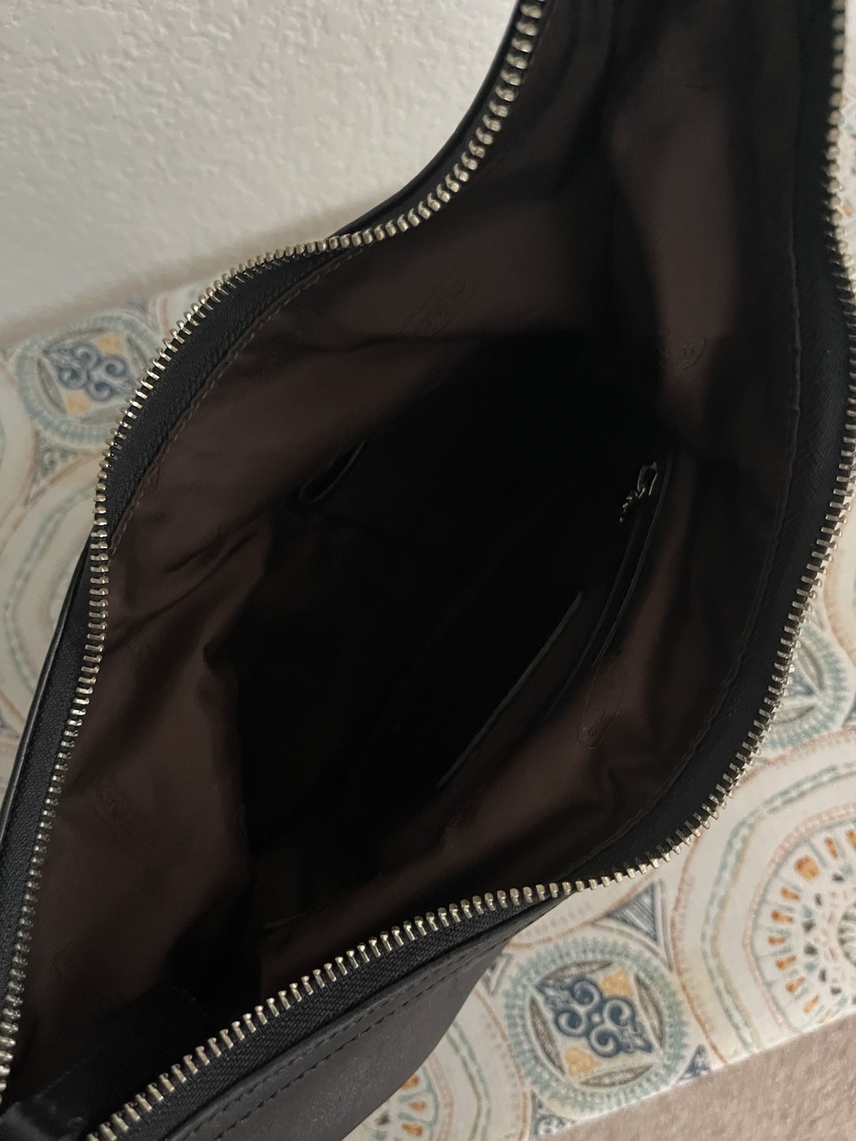 Coach 9823 Black Leather Shoulder Bag Vintage