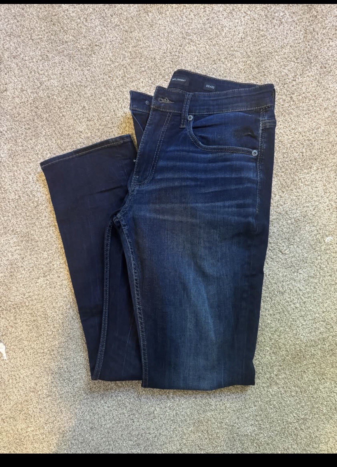 BKE Jake Men’s Straight Jeans 32×32 Blue