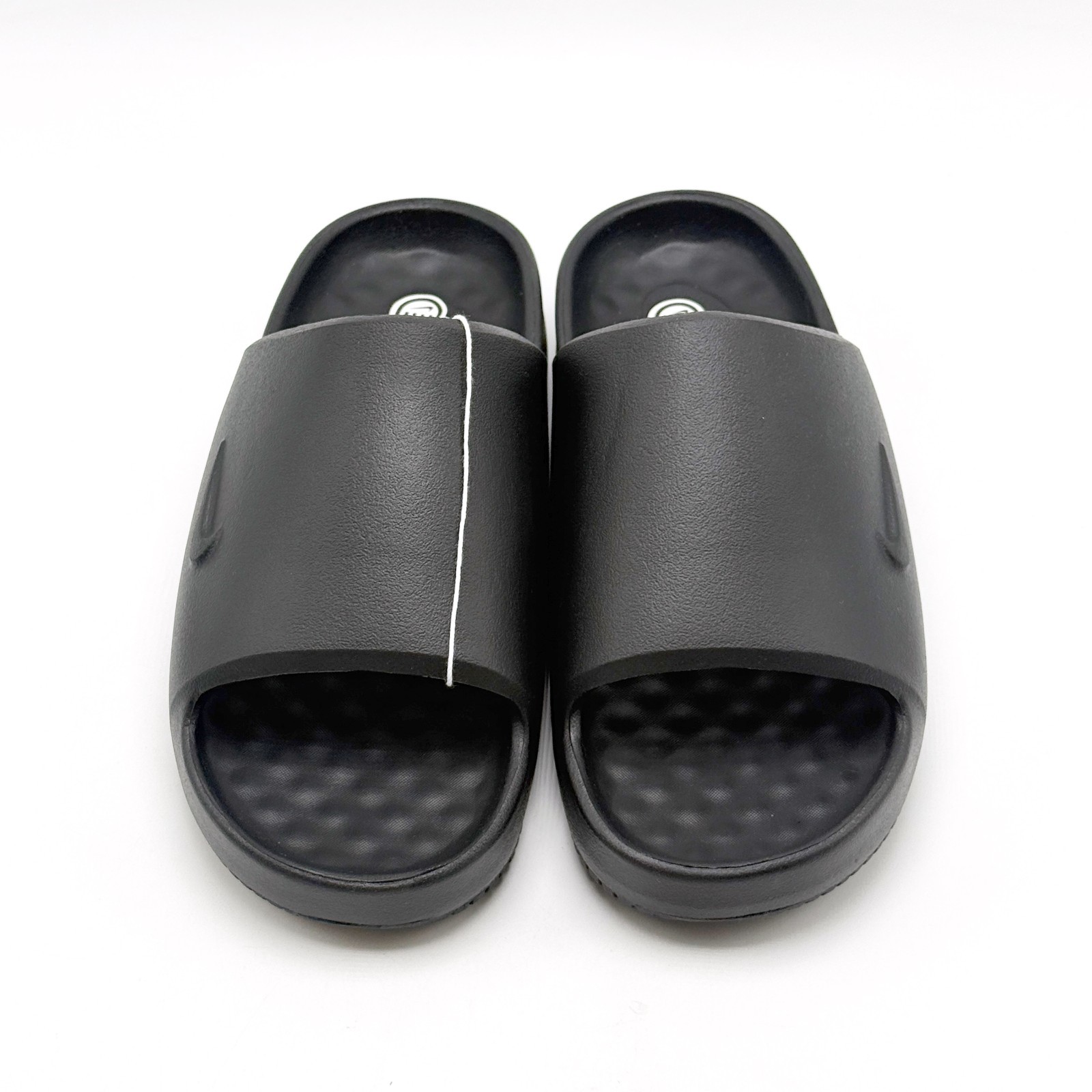 *NEW* Men Nike Calm 2.0 Slides Sandals BLACK / BLACK (IB0183 001) 👍