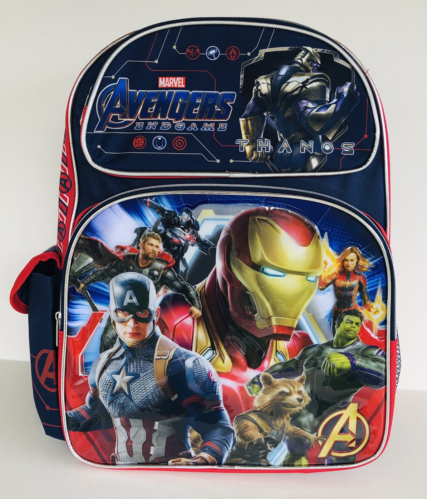 New Avengers : Large 16″ inches School Backpack & Lunch Box(Brand new)