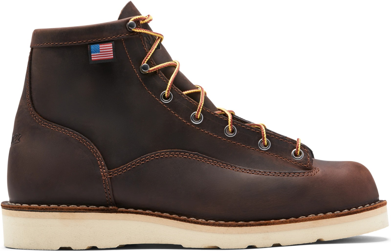 DANNER Bull Run Men’s 6″ Cristy EH Plain Toe Wedge Work Boots NEW – ALL SIZES