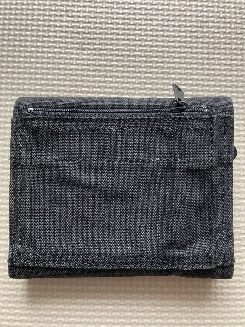 Porter Smoky Wallet Black leather used, discontinued model approx 13x11cm