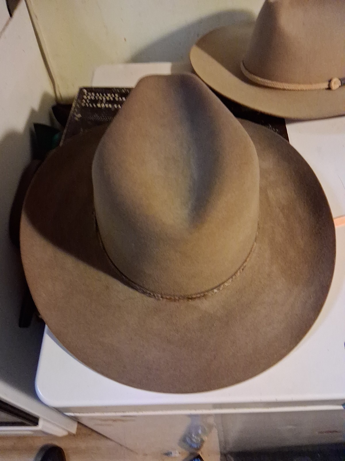 5x Beaver Brand And Eddy Bros Cowboy Hats 7 1/4
