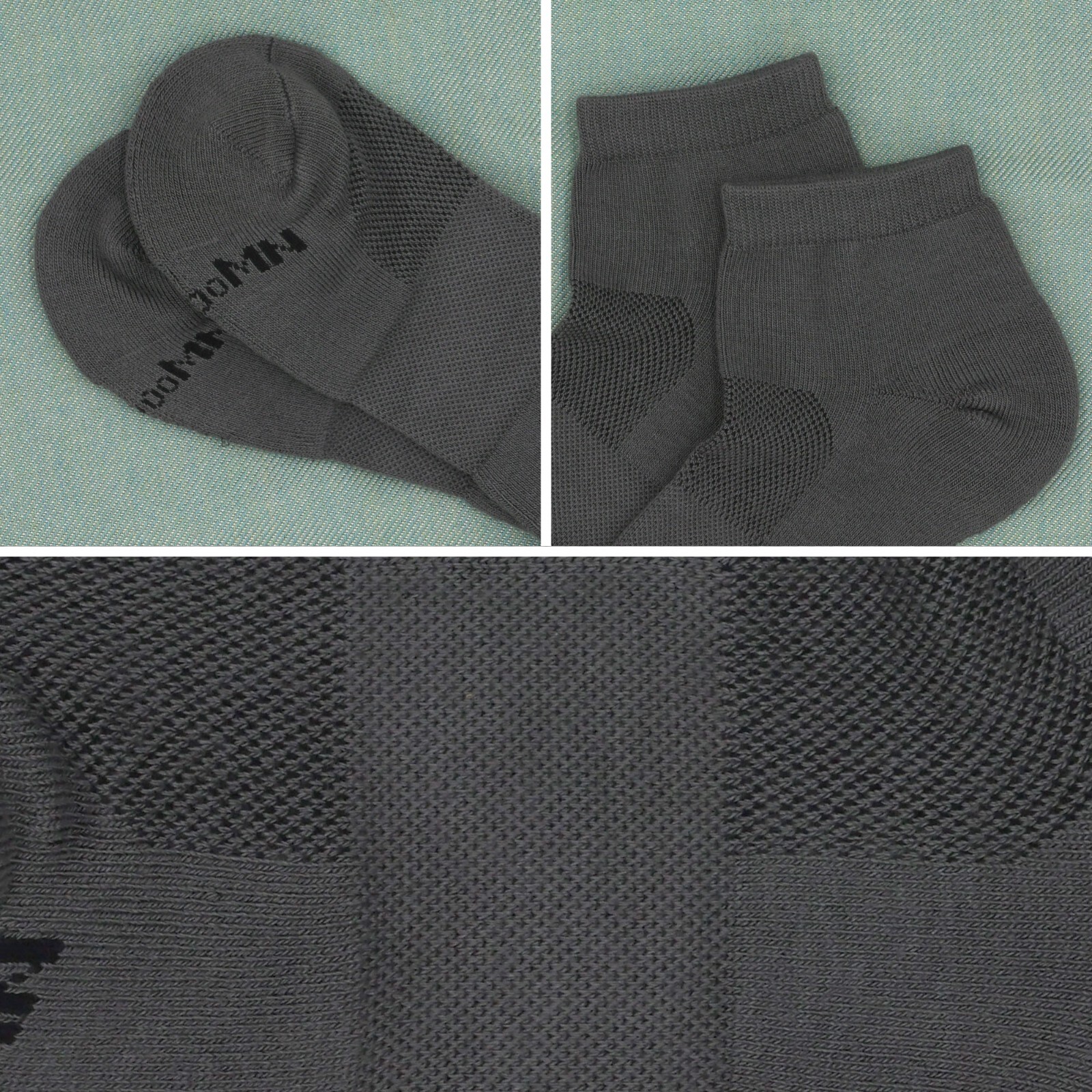 Unisex Rayon from Bamboo Fiber Sports Superior Wicking Athletic Quarter Socks