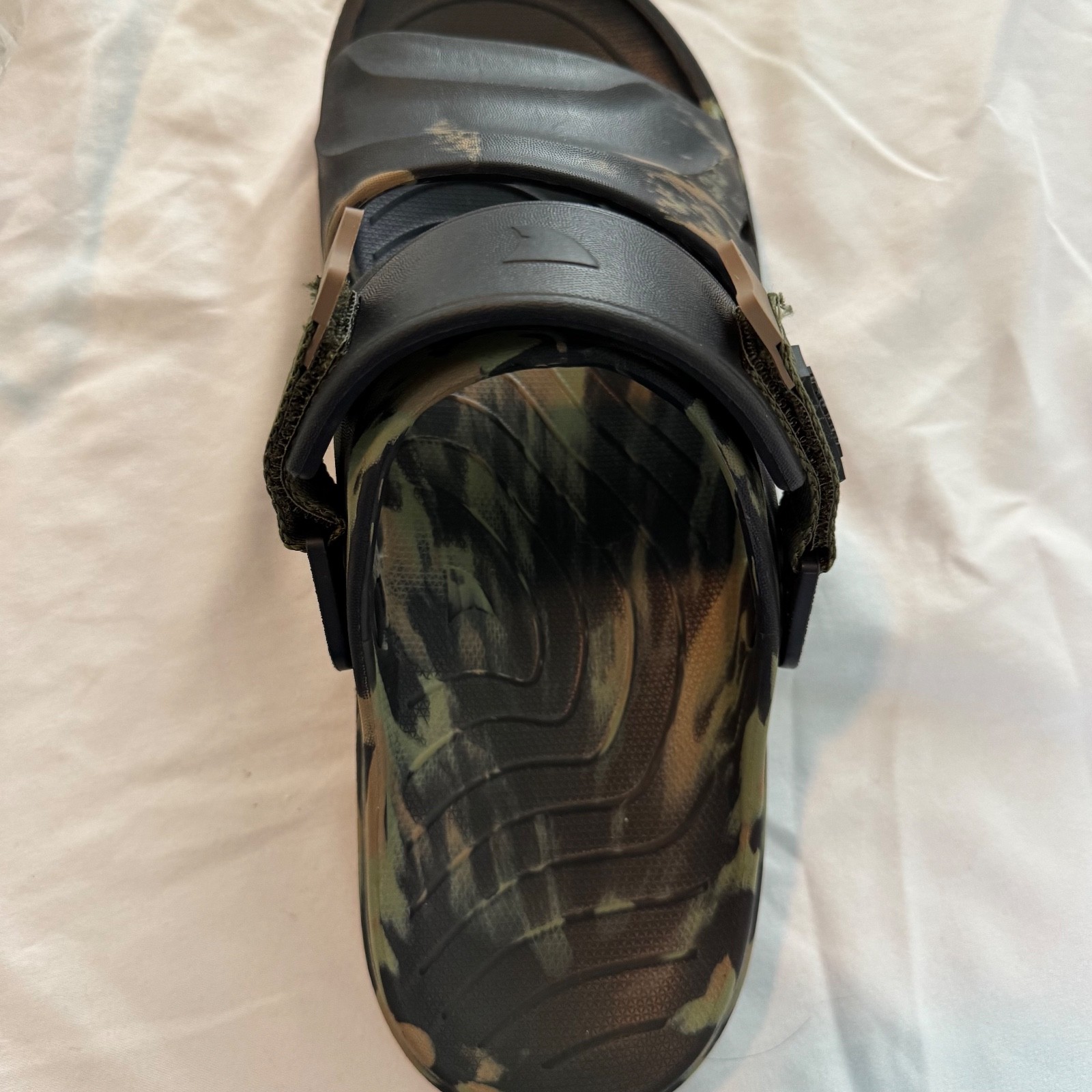 Rugged Shark Size 9 Men’s Clog Green Camouflage NWT