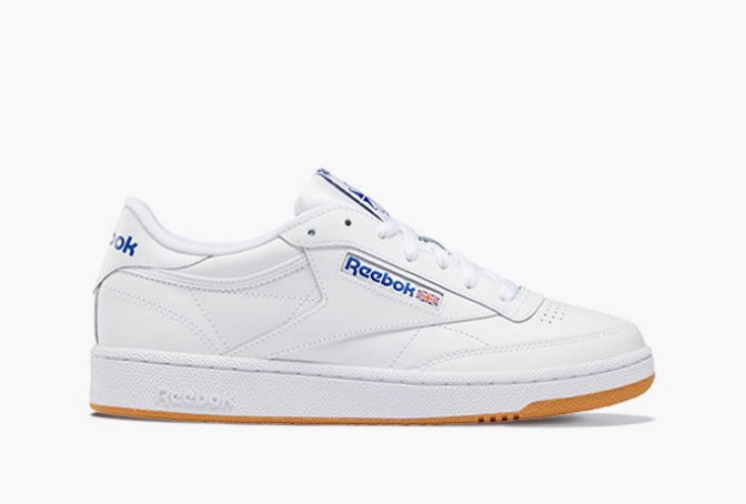 Reebok Classic Club C 85 Sneakers White Royal Blue