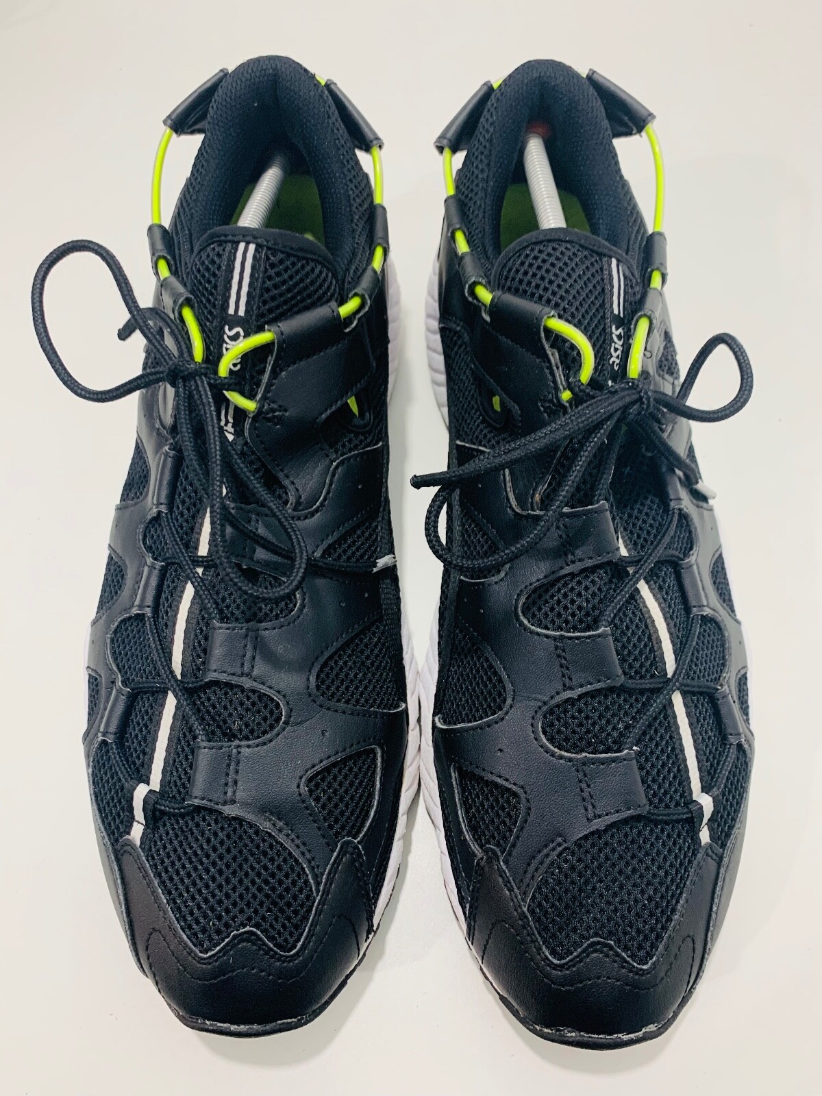 ASICS Gel-Mai Black Synthetic Mens Lace Up Trainers H813N 9090 sz 14