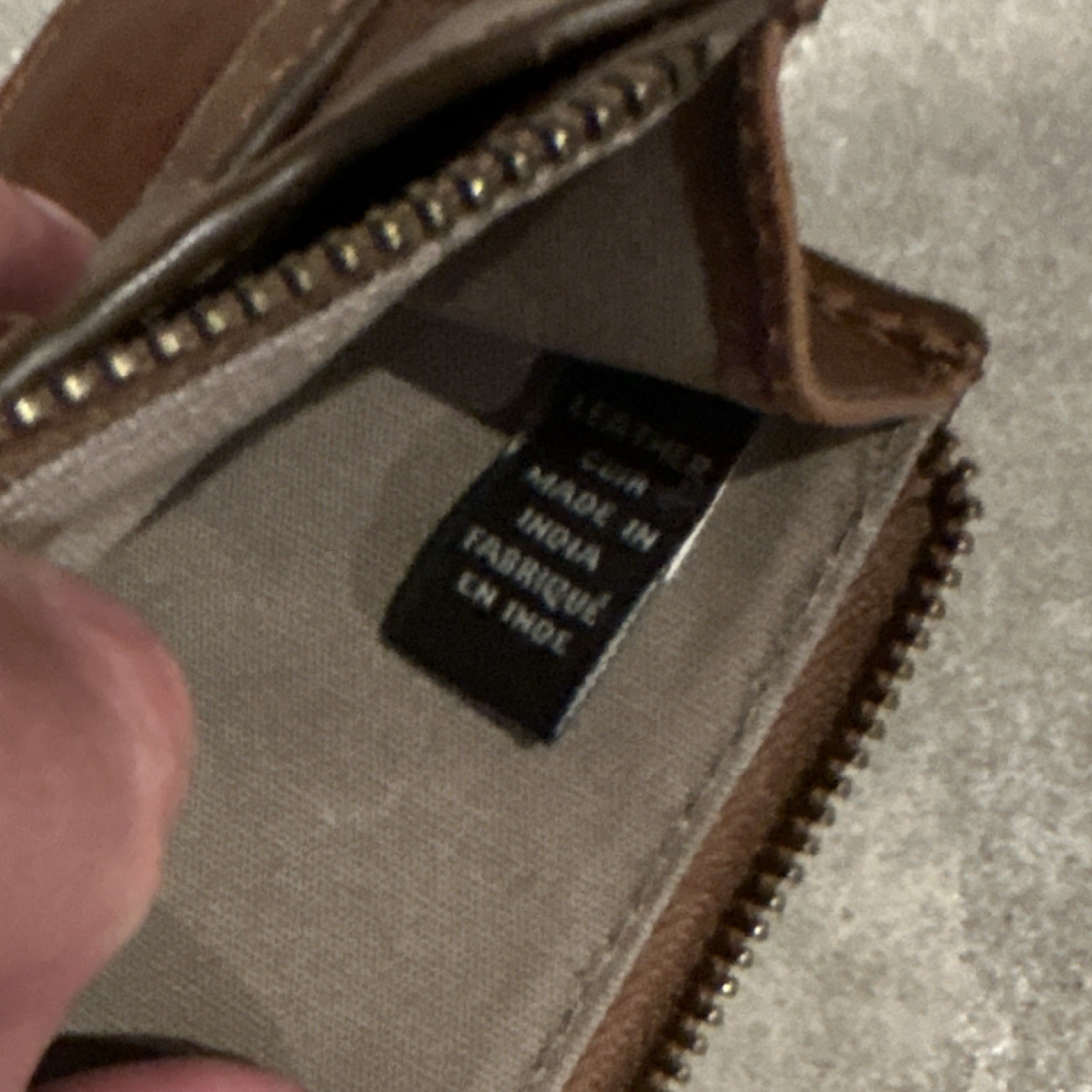 Frye Melissa Snap Card Wallet Cognac Leather Slim Card Case Excellent Condition