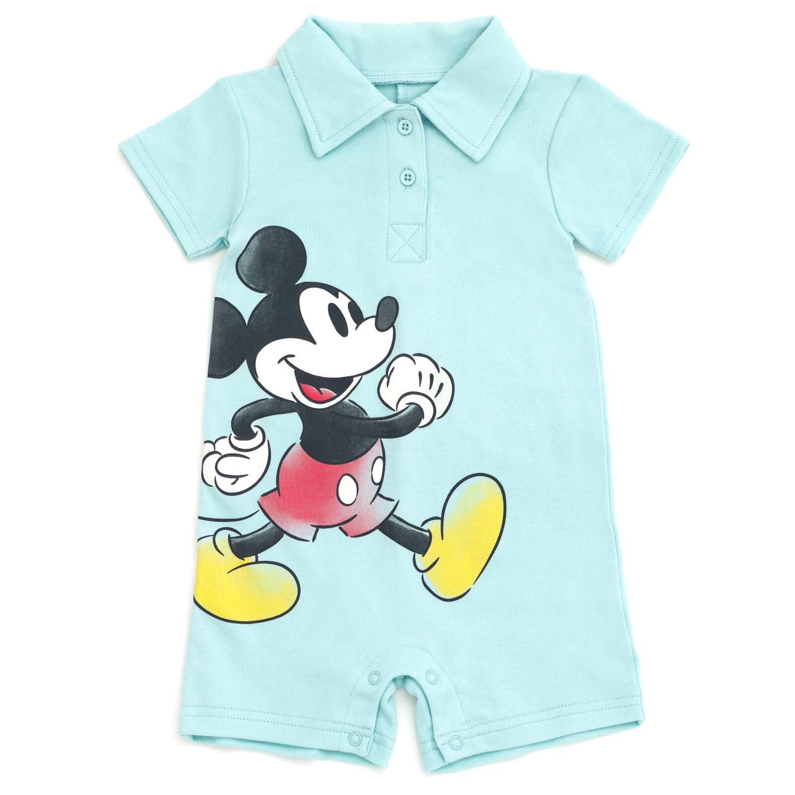 Disney Mickey Mouse Infant Baby Boys 2 24 Months, Blue / White / Big Pose