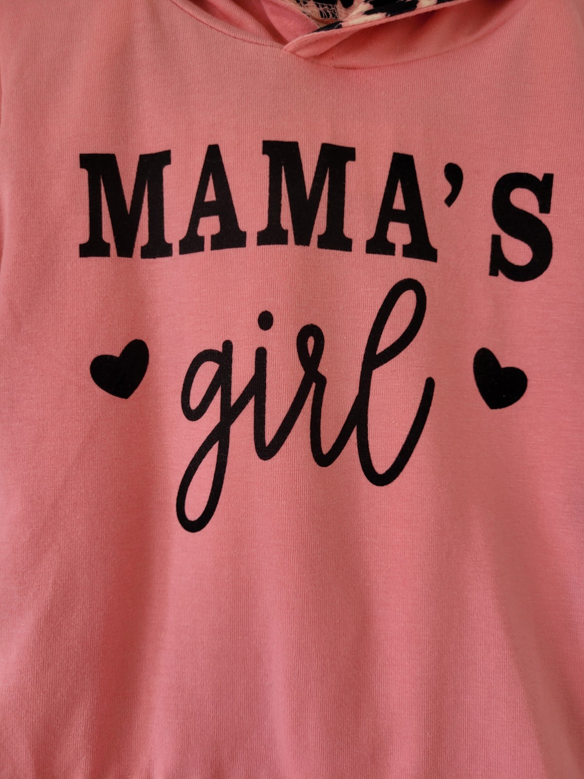 Toddler Infant Baby “MAMA’S girl” 3pc Set – Hoodie Trousers and Belt Outfit Set