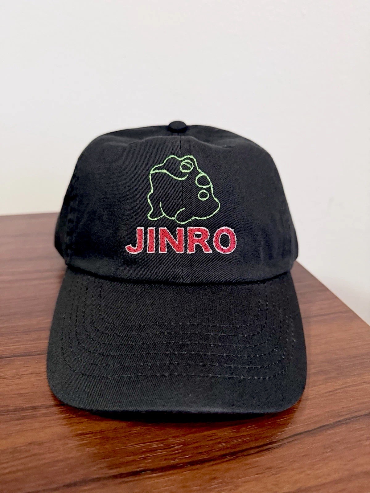 Jinro Soju Strap Back Dad Hat South Korea Classic Baseball Cap Frog Spirit
