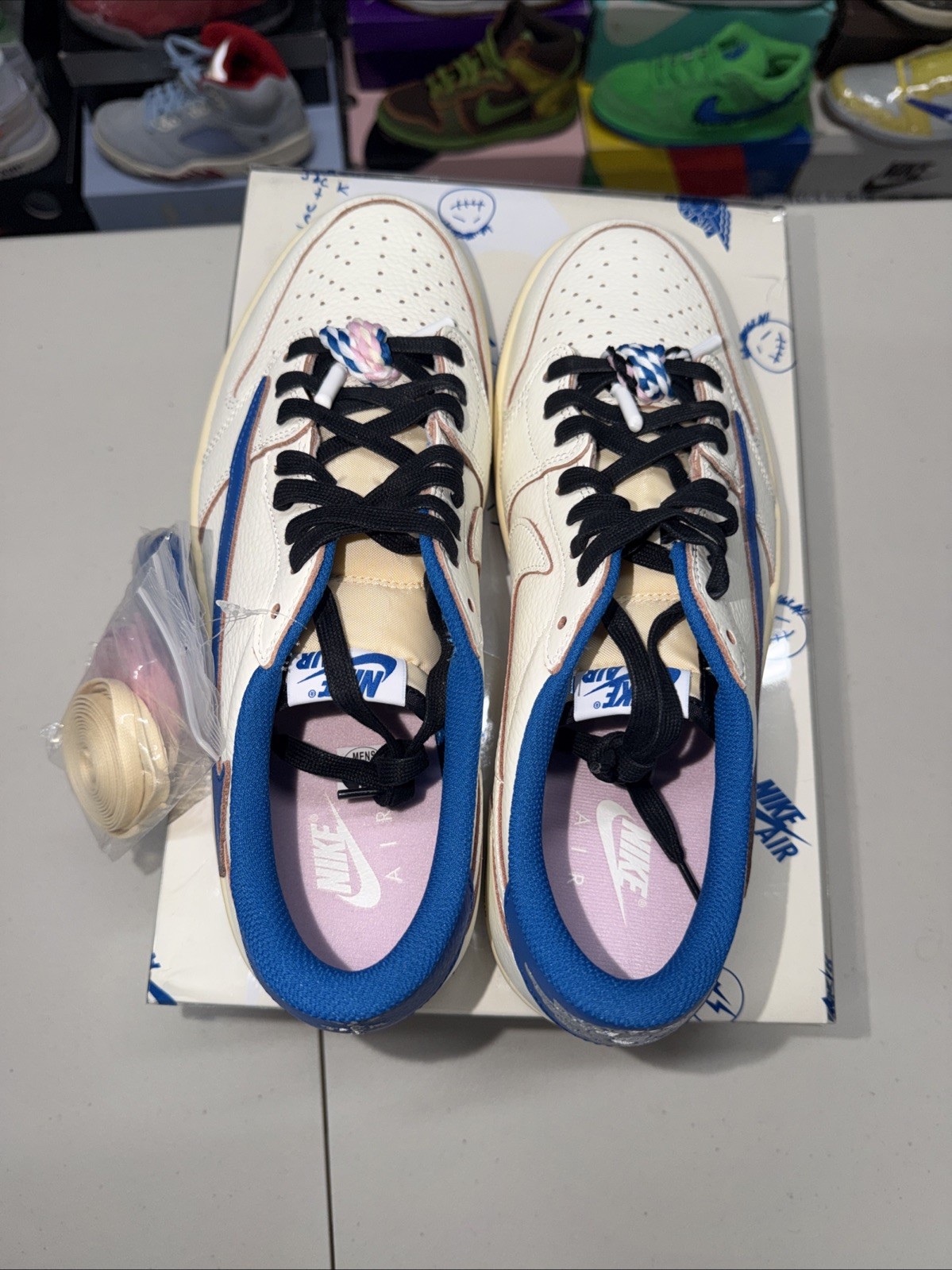 Size 12 – Fragment Design x Travis Scott x Air Jordan 1 Retro OG SP Low Sail…