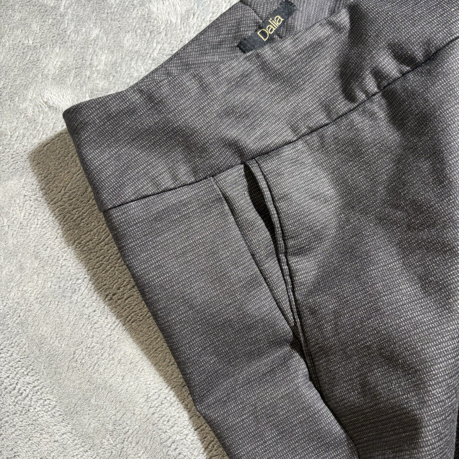 Dalia Women’s Pull-On Dress Pants Size XXL Black Stretch
