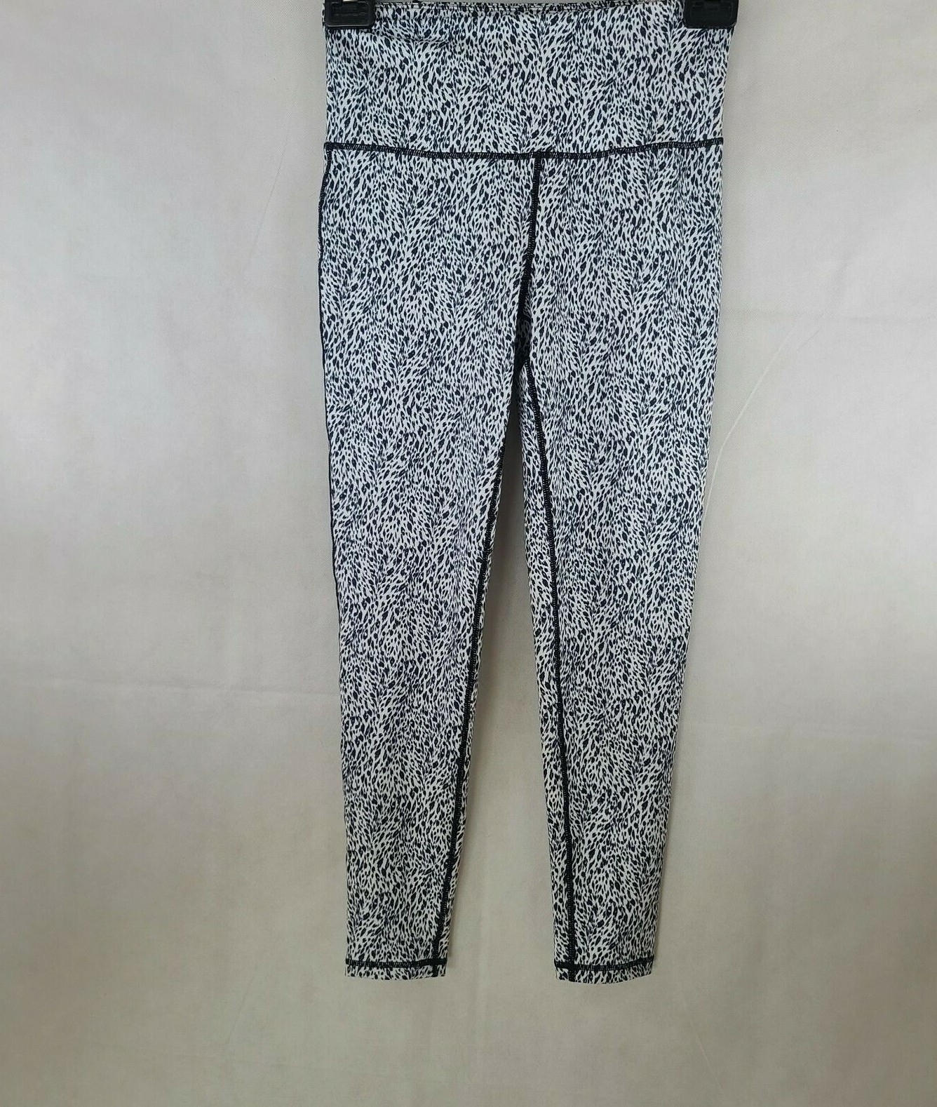 Ideology Pants Leopard Print Leggings High Rise Women White