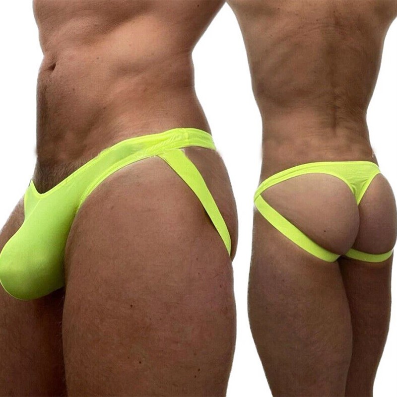 2 Pack Lot Jockmail Mens Jock Strap Underwear Jockstrap Briefs Underpants Thongs