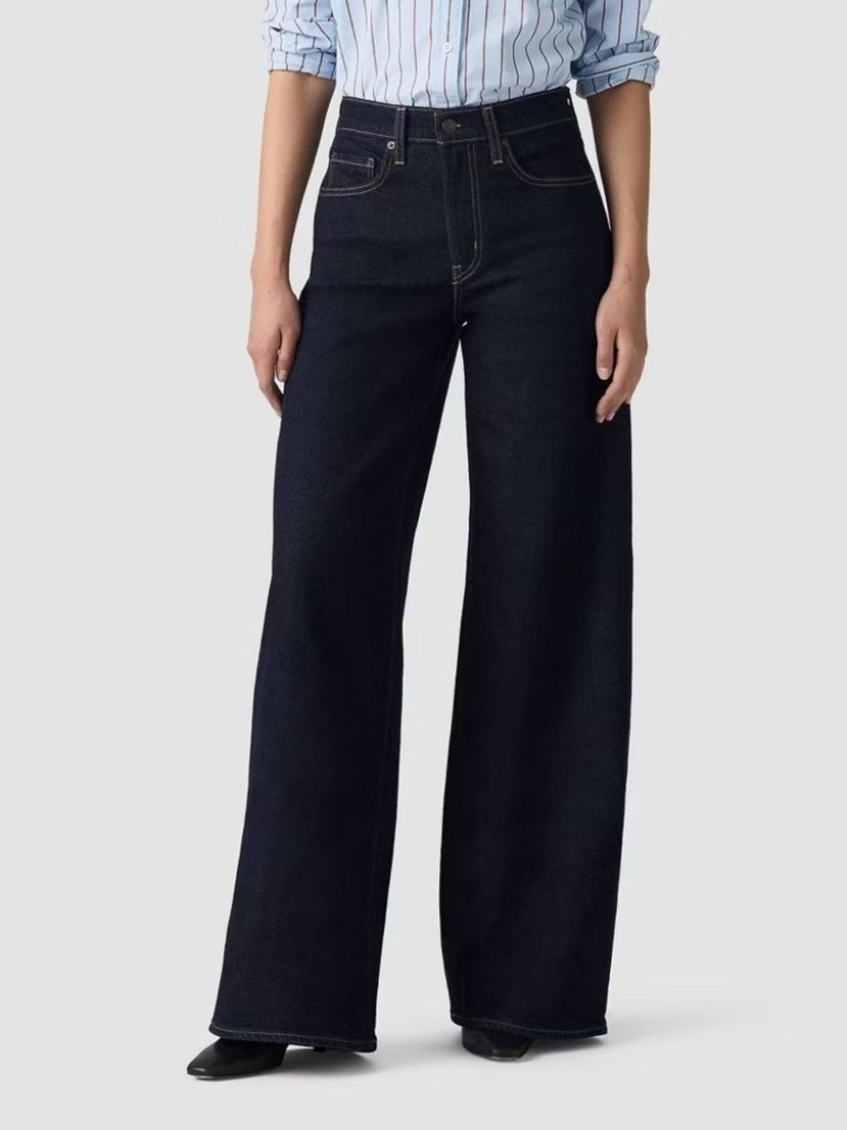 Levi Women High-Rise Wide Leg Jeans retro rinse 728
