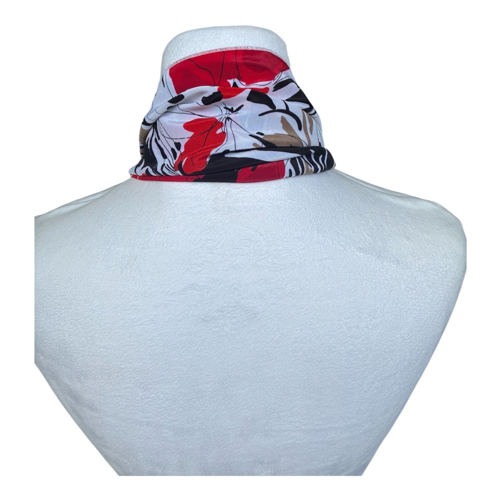 Floral Printed Scarf-58 in x 11 in