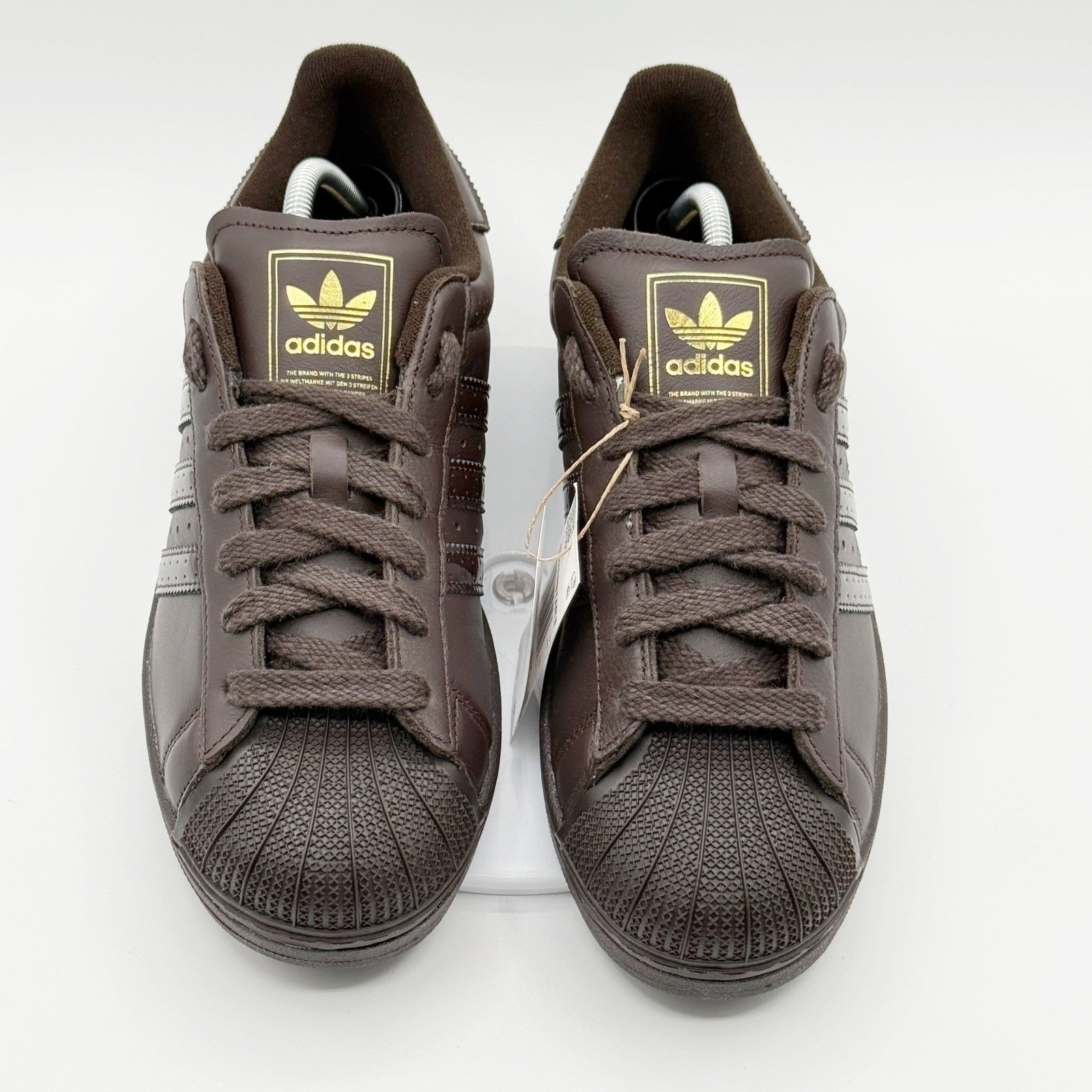 Adidas Superstar 2 Mens Size 12 Aurora Coffee Brown Gold KH9180 – New